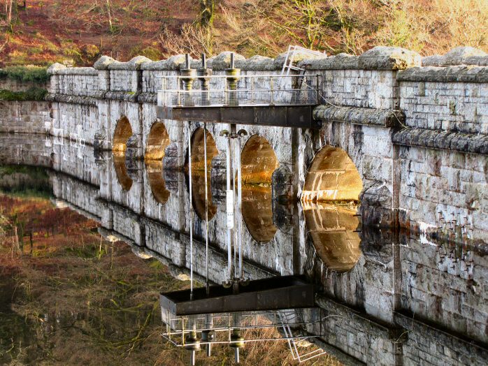 The Main Dam, Burrator Reservoir