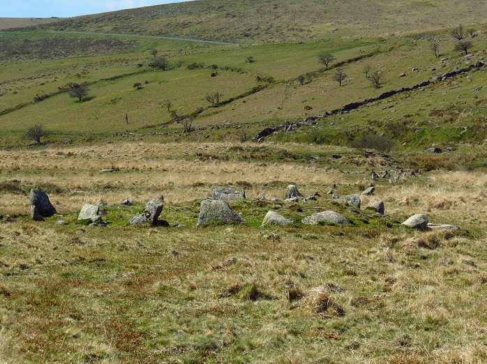 Hart Tor Stone Row