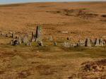 Down Tor Stone Row, Dartmoor