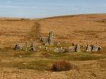 Down Tor Stone Row, Dartmoor