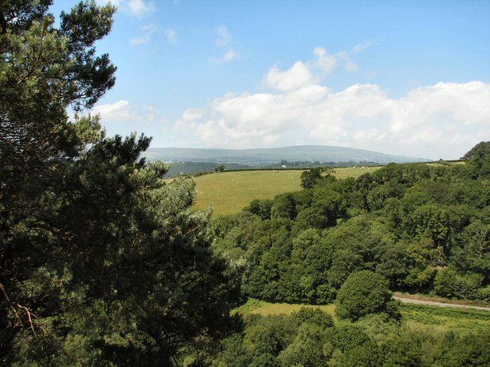 View of Dartmoor, Castle Drogo