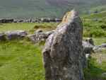 Hut and enclosure wall, Grimspound