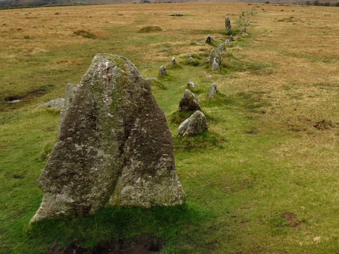 Merrivale - Double Stone Row