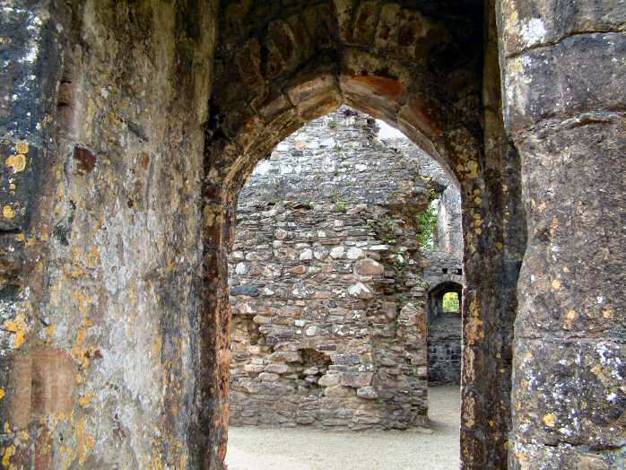 Okehampton Castle, the Stone Keep