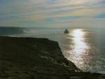 Looking towards Trebarwith Strand